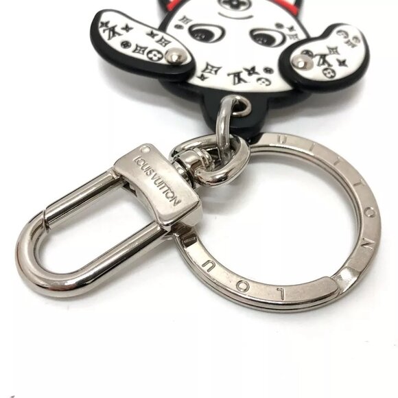 LOUIS VUITTON M00746 Portocle Dalmatian Key chain Bag Charm - Picture 3 of 10